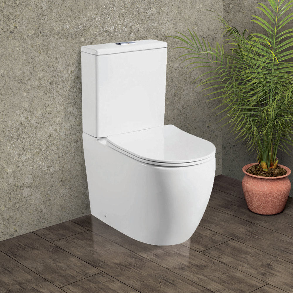 Fienza Hana Back-to-Wall Toilet Suite