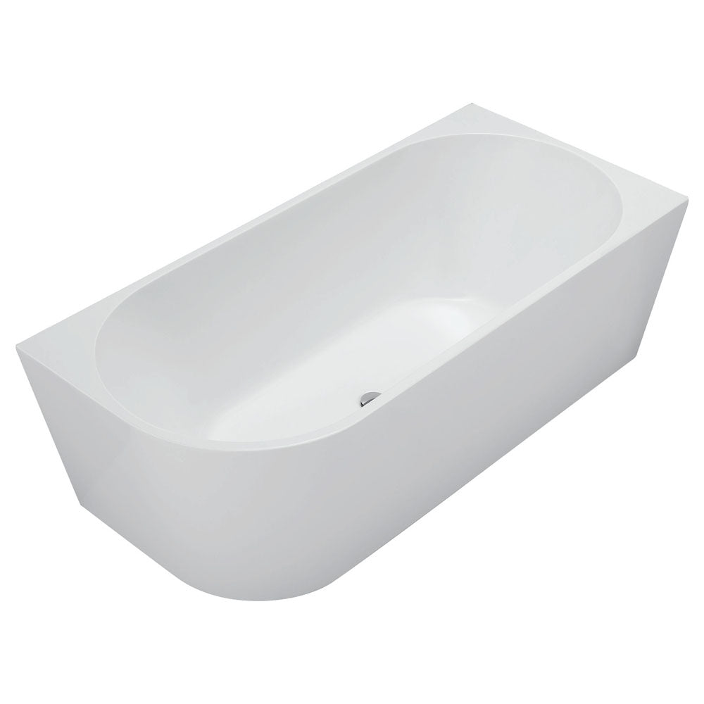 Fienza Isabella Left-Hand Acrylic Corner Bath, 1700mm