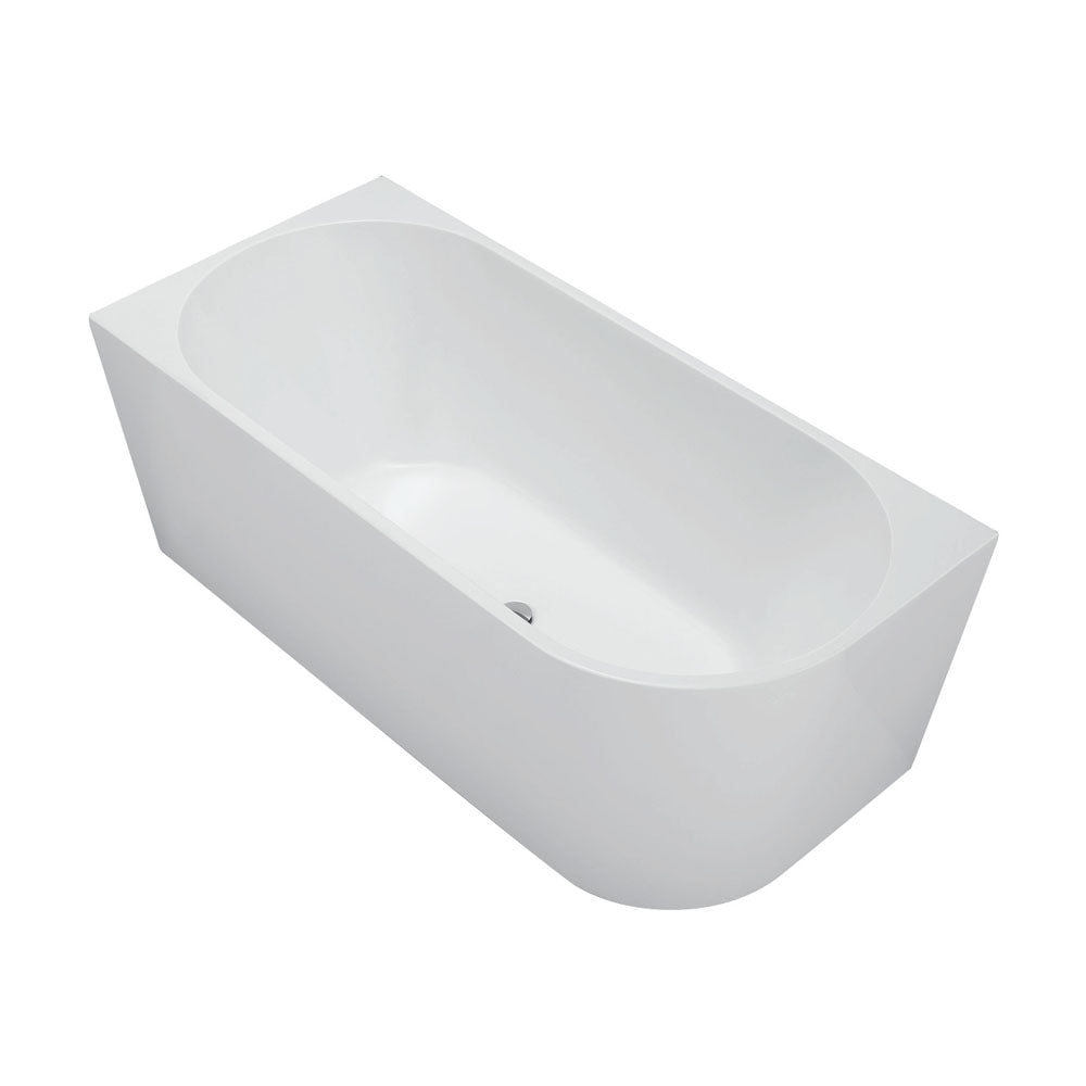 Fienza Isabella Right-Hand Acrylic Corner Bath, 1500mm