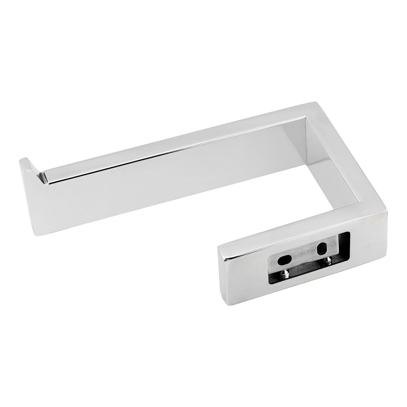 Ivano Series Toilet Paper Holder: Stylish, Sturdy Bathroom Essential-Chrome-CH6408-TR, 2