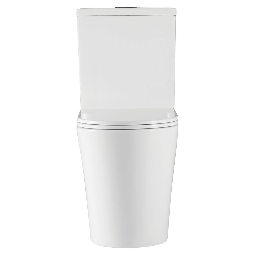 Fienza Kaya Back-to-Wall Toilet Suite, Slim Seat