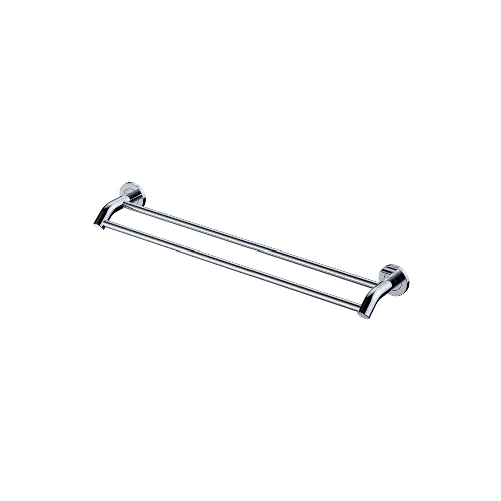 Fienza Kaya Double Towel Rail, 600mm, Chrome