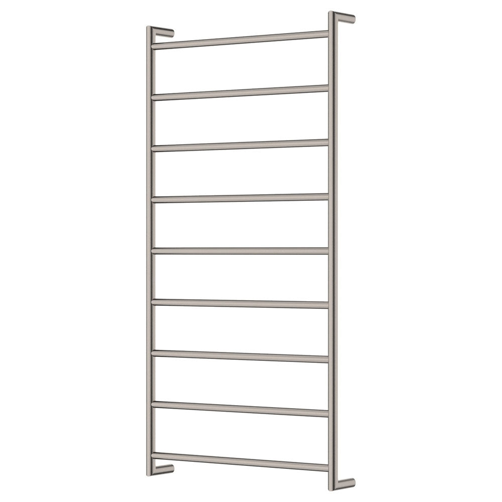 Fienza Kaya Heated Towel Rail, 600 x 1200mm, Brushed Nickel