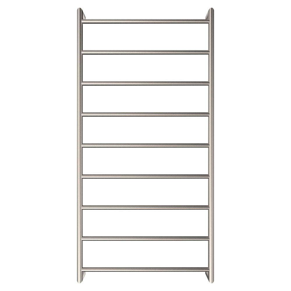 Fienza Kaya Heated Towel Rail, 600 x 1200mm, Brushed Nickel