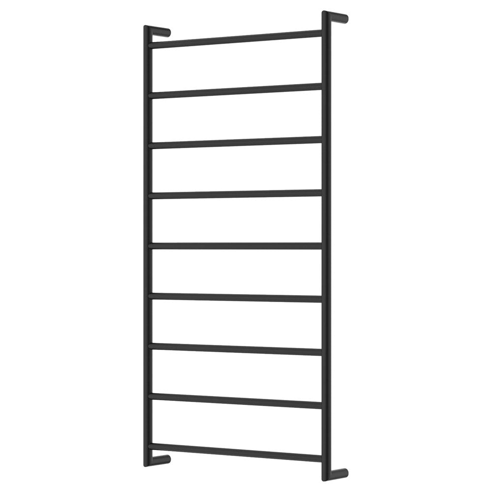 Fienza Kaya Heated Towel Rail, 600 x 1200mm, Matte Black