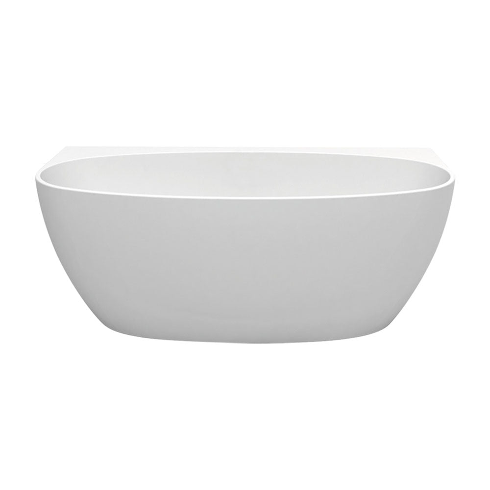 Fienza Keeto Back-To-Wall Acrylic Bath, 1500mm