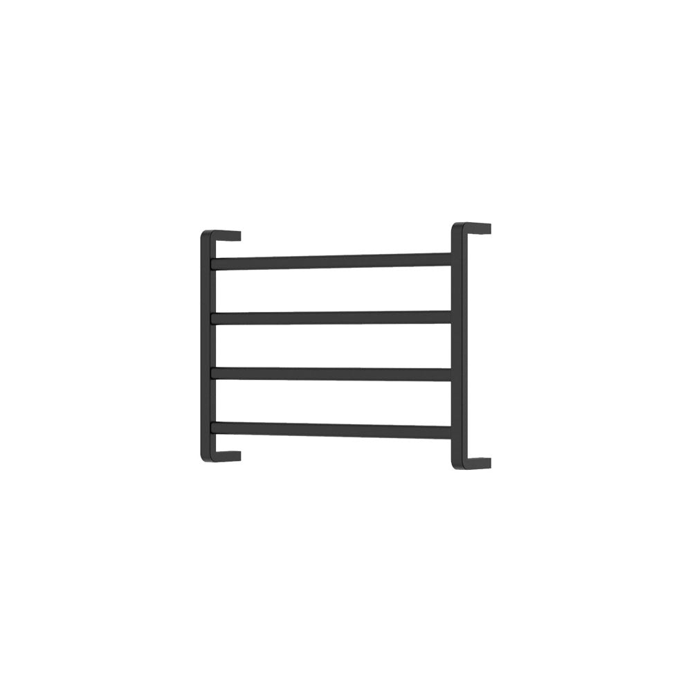 Fienza Koko Heated Towel Rail, 600 x 450mm, Matte Black