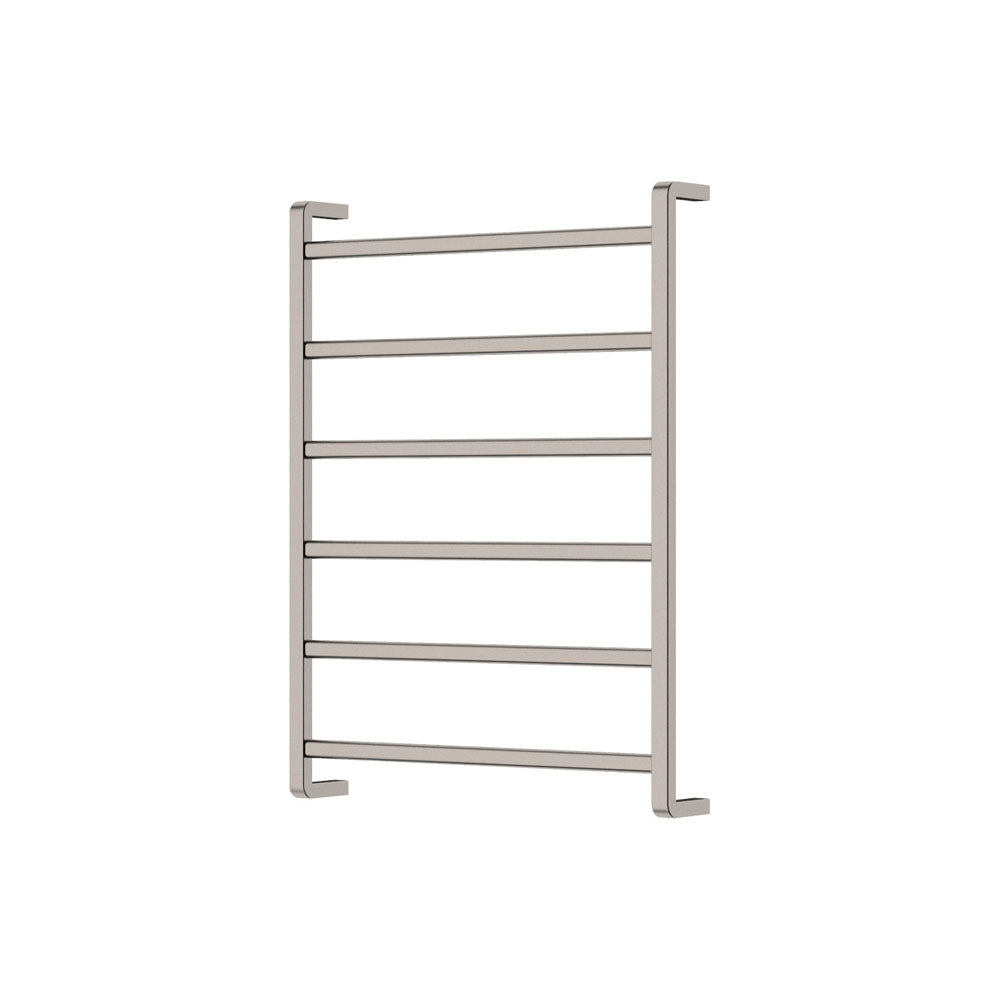 Fienza Koko Heated Towel Rail, 600 x 800mm, Brushed Nickel