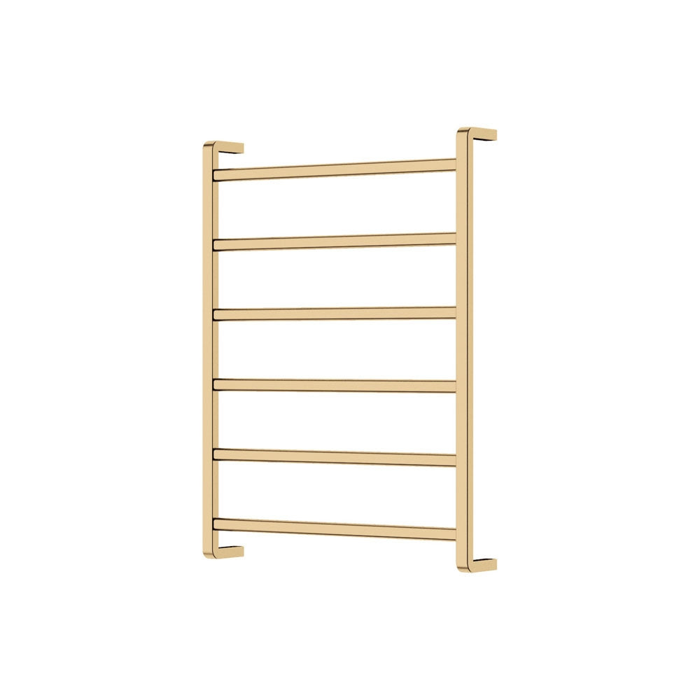 Fienza Koko Heated Towel Rail, 600 x 800mm, Urban Brass