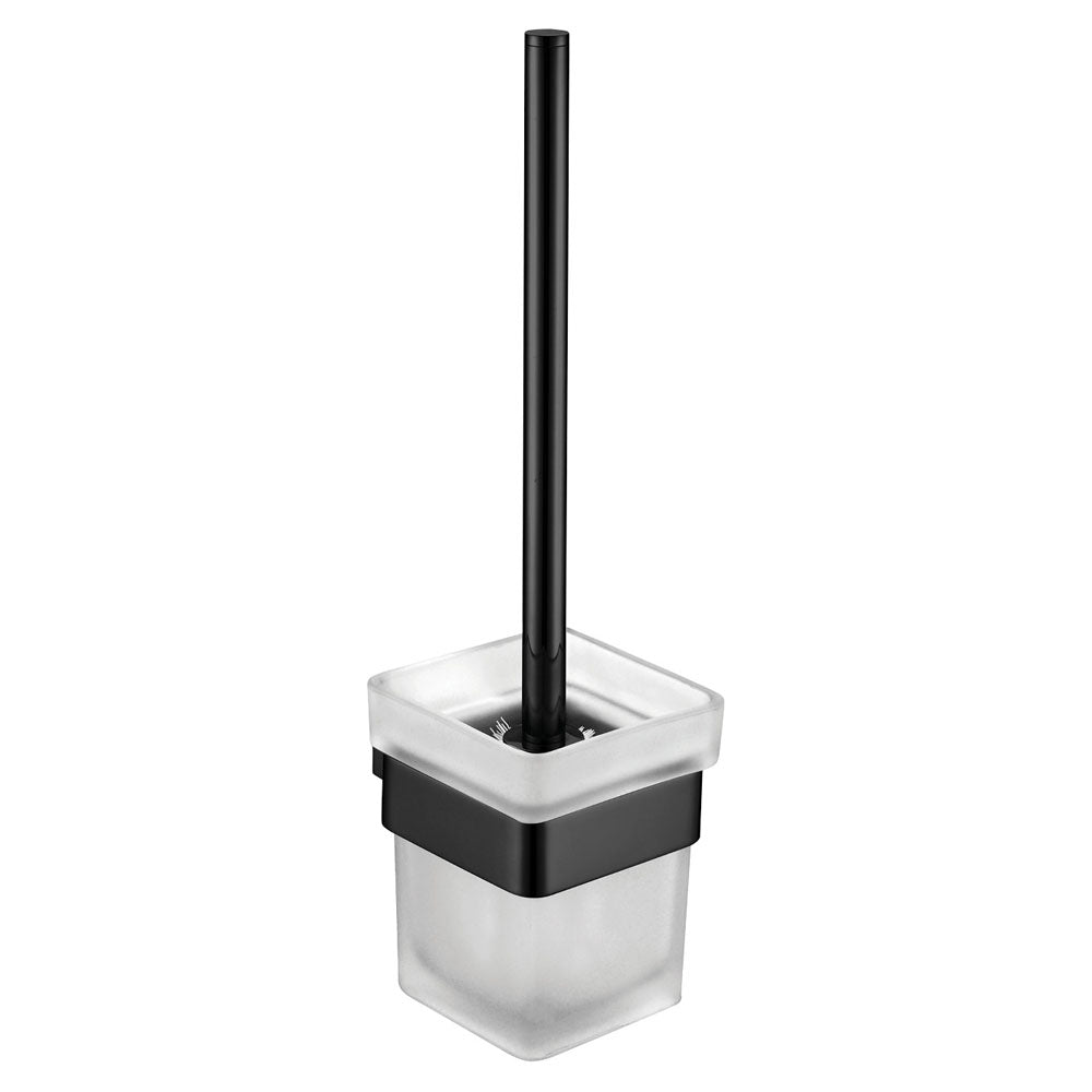 Fienza Koko Toilet Brush & Holder, Matte Black