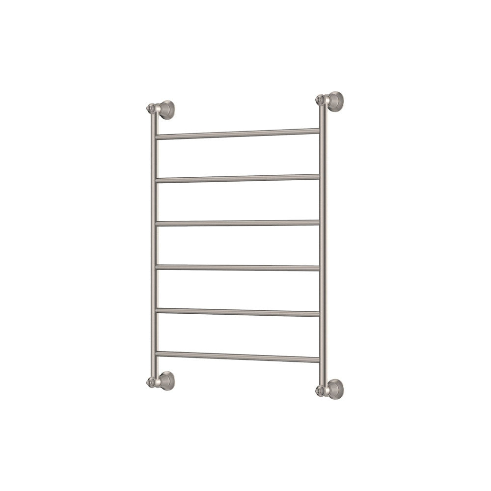 Fienza Lillian Heated Towel Rail, 600 x 800mm, Brushed Nickel