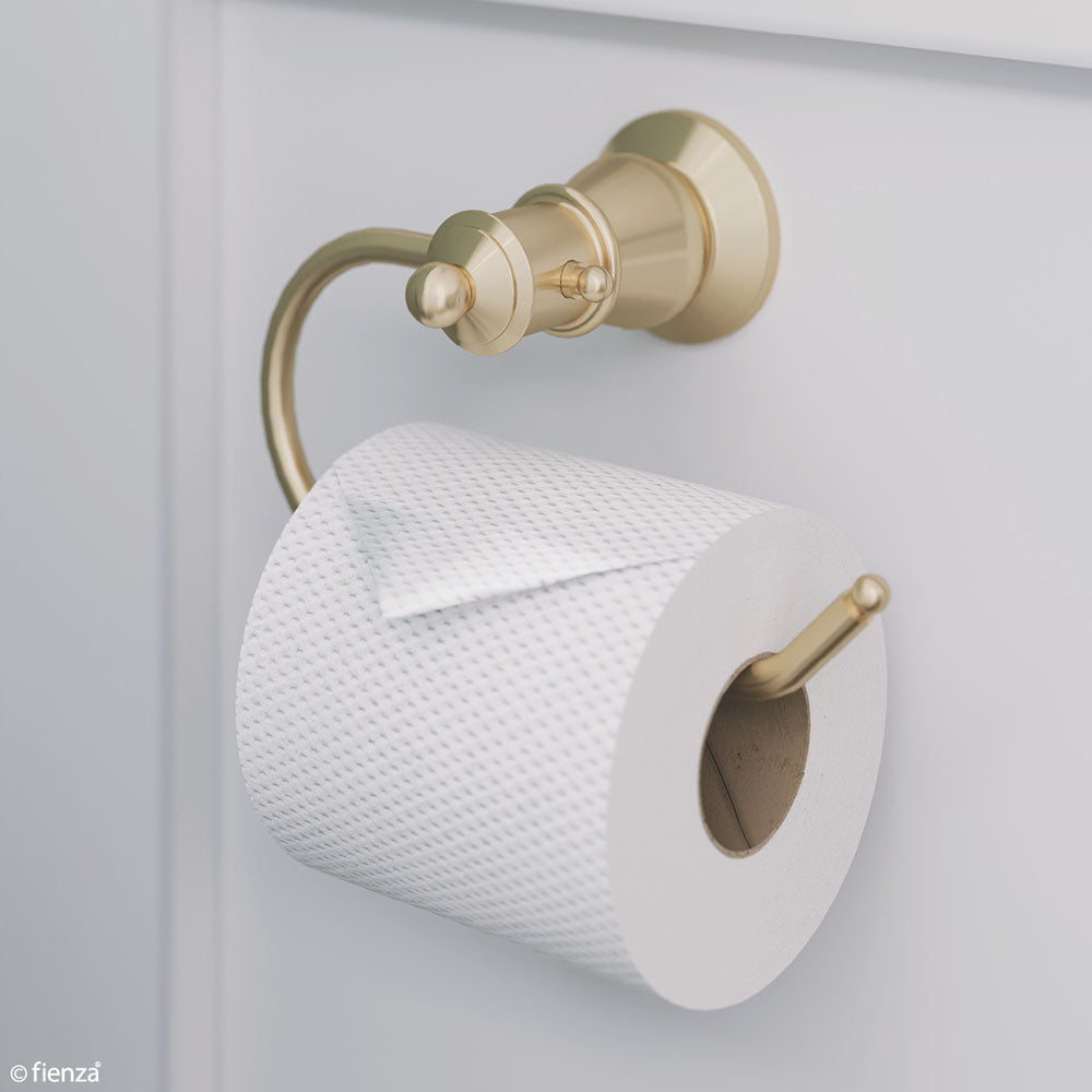 Fienza Lillian Toilet Roll Holder, Urban Brass