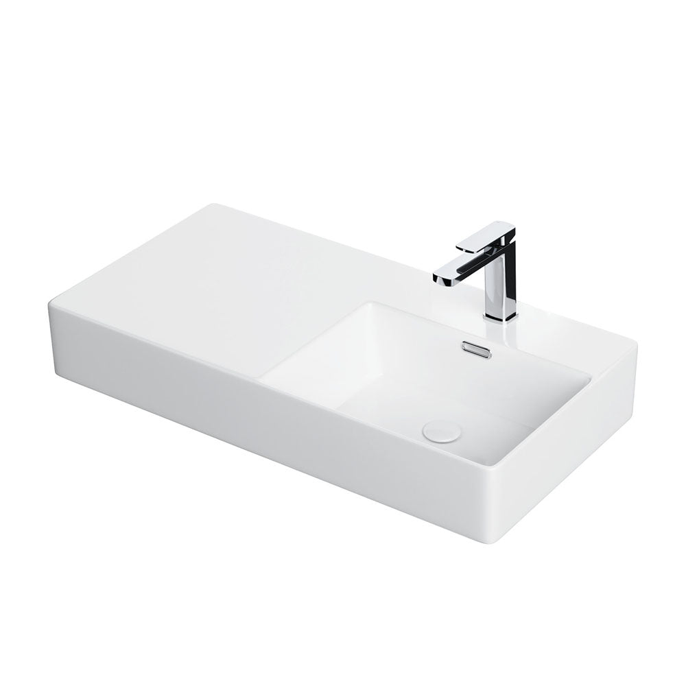 Fienza Petra 800 Right-Hand Wall Basin