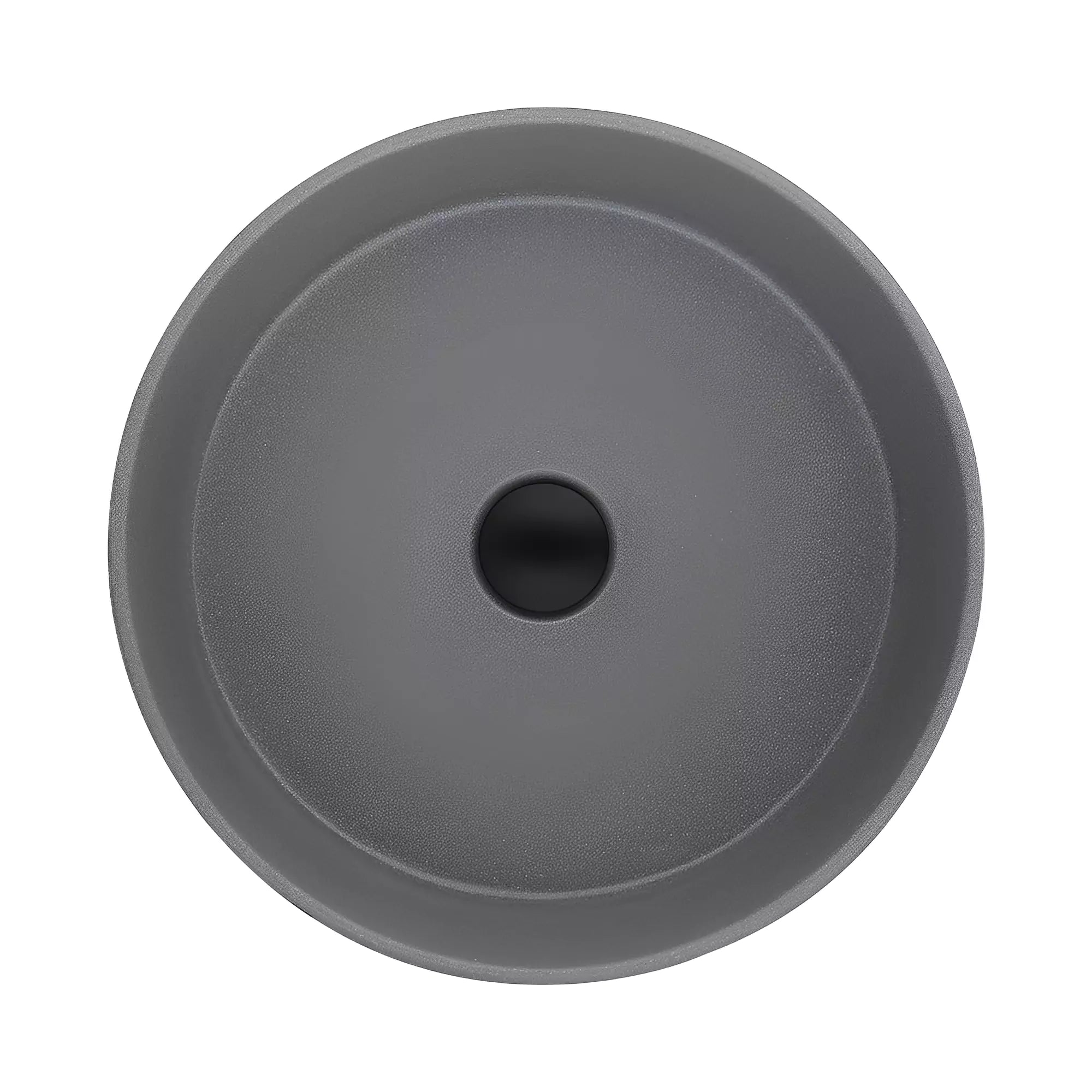 Quartz Art Basin: Stylish Matte Grey Bathroom Fixture QZ4141MG