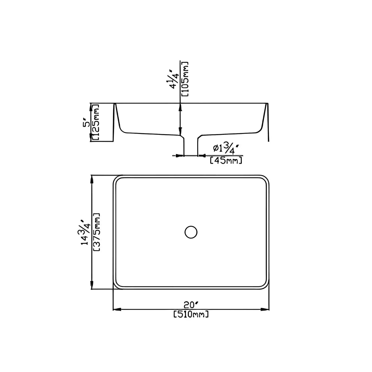 Quartz Art Basin 510mm: Sleek and Stylish Basin Design-Matte White-QZ51036-MW
