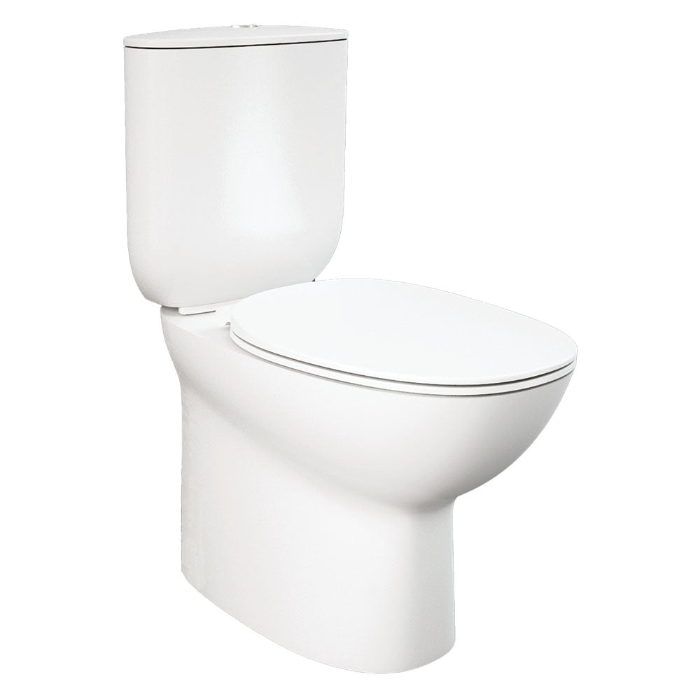 Fienza RAK Morning Back-to-Wall Toilet Suite, Top Inlet