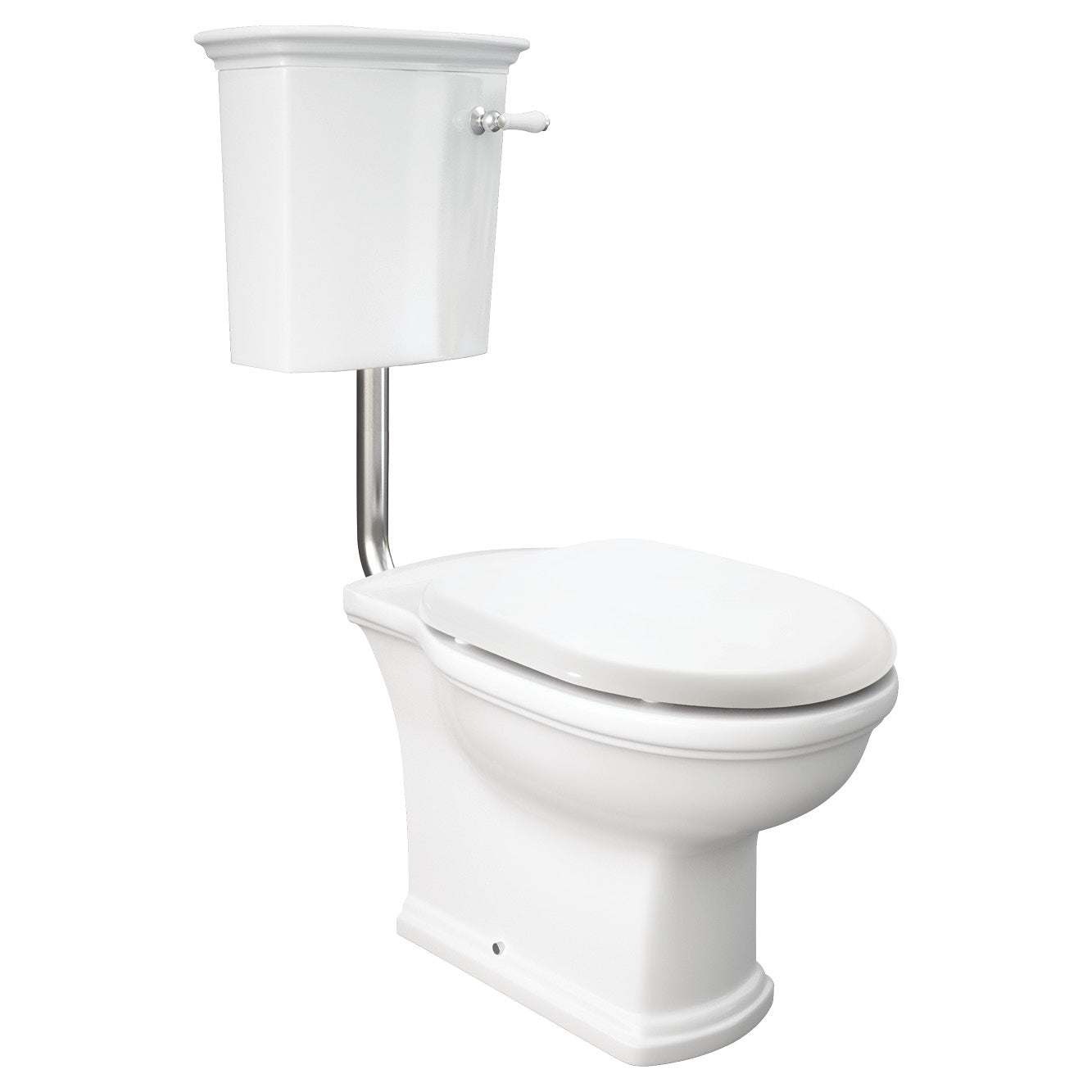Fienza RAK Washington Front Lever Adjustable Link Toilet Suite