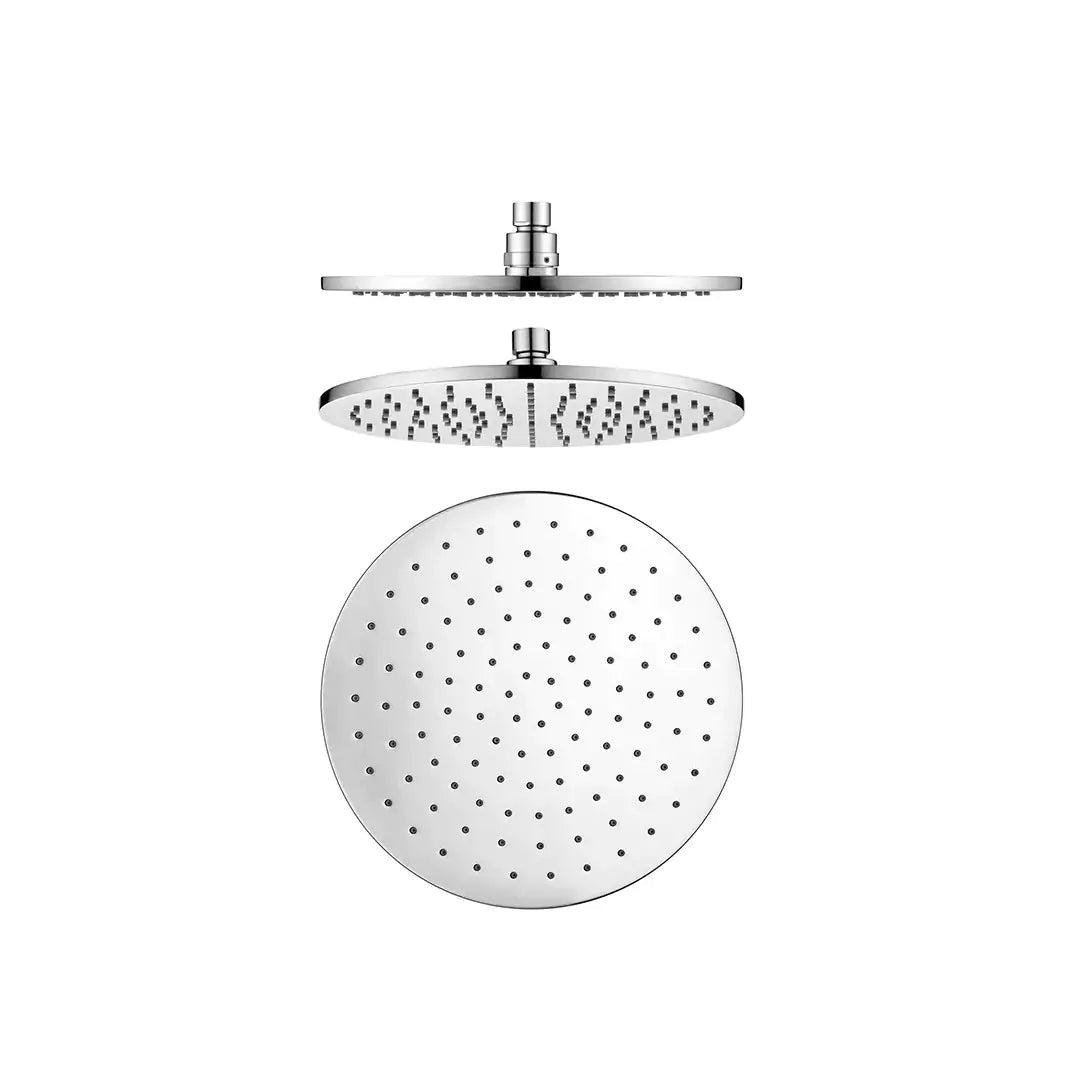 Round Brass Shower Head: 250mm Diameter-Chrome-Ch0010.Sh