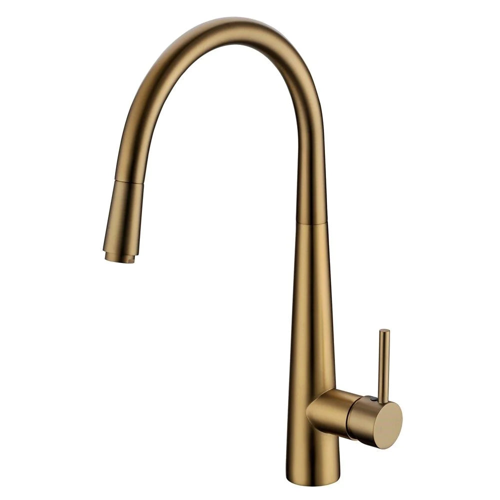 Round Pull Out Kitchen Sink Mixer Tap: Convenient and versatile addition to your kitchen-BUYG1021.KM