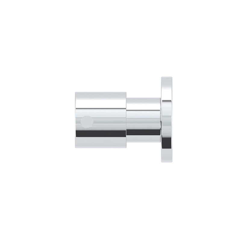 Meir Round Quarter Turn Wall Top Assemblies - Polished Chrome