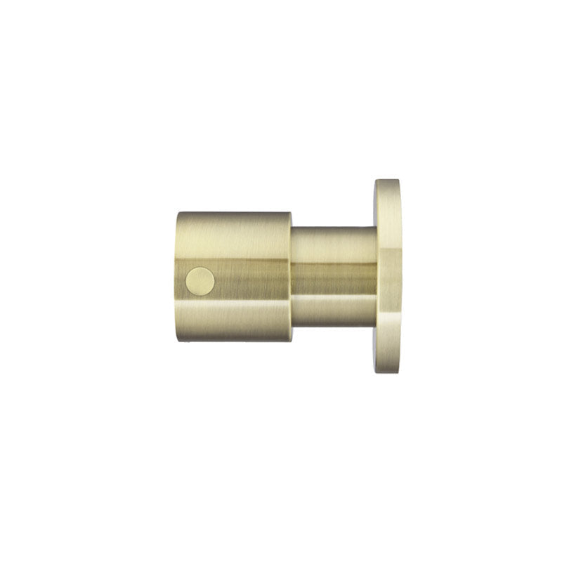 Meir Round Quarter Turn Wall Top Assemblies - PVD Tiger Bronze