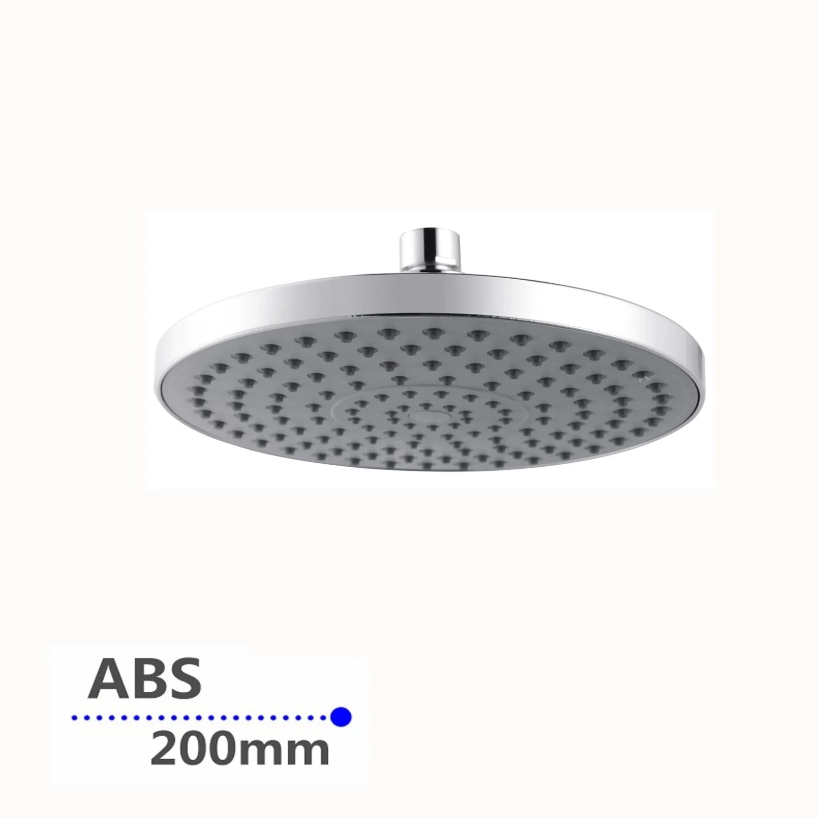 200mm Round Rainfall Shower Head: Luxurious Water Experience-Ch0102.Sh-Chrome