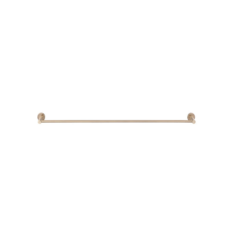 Meir Round Single Towel Rail 600mm - Champagne
