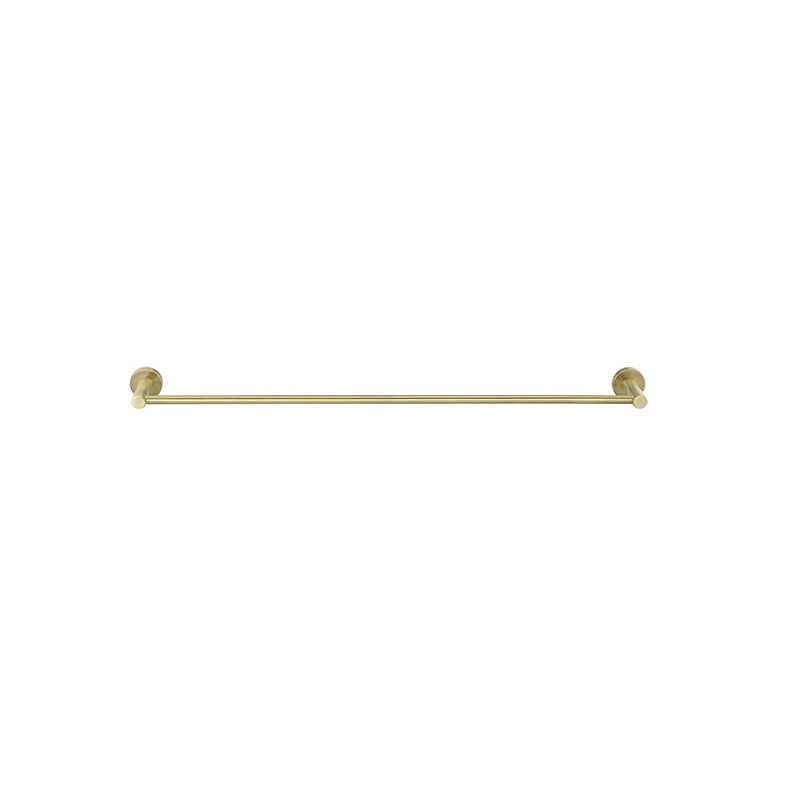 Meir Round Single Towel Rail 600mm - PVD Tiger Bronze