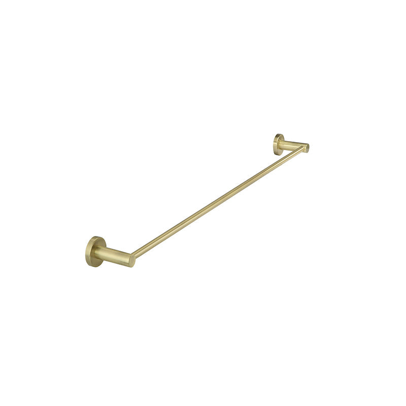Meir Round Single Towel Rail 600mm - PVD Tiger Bronze