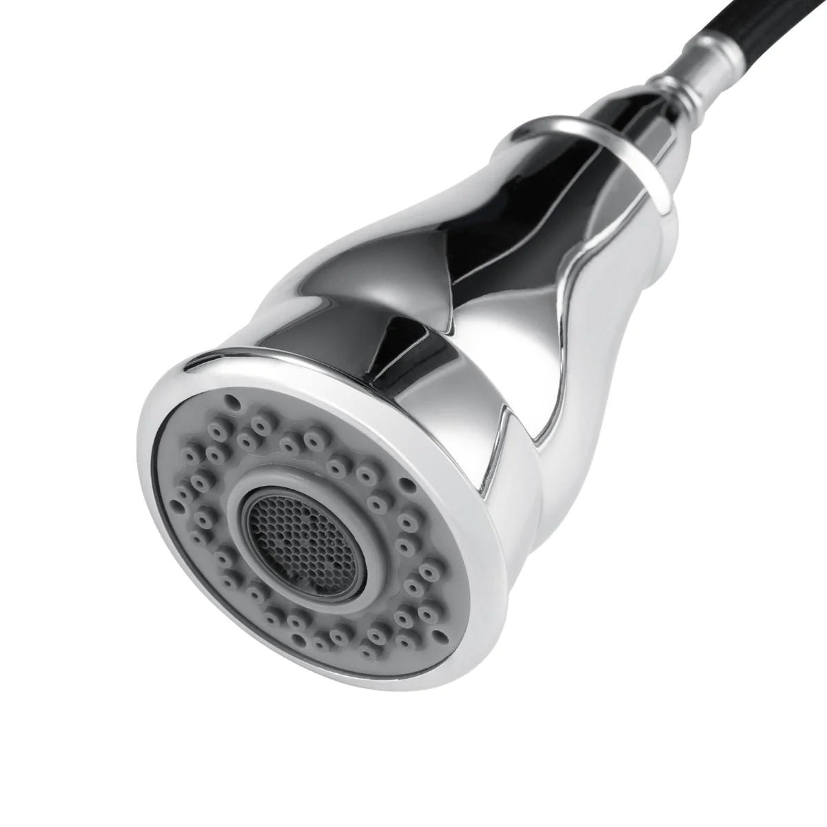 Round Vintage Pull Out Kitchen Sink Mixer Tap: Classic design with modern functionality-CH1018.KM