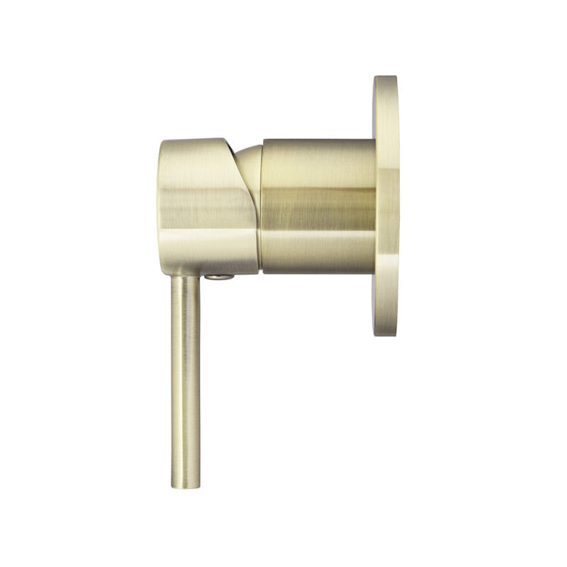 Round Wall Mixer - PVD Tiger Bronze