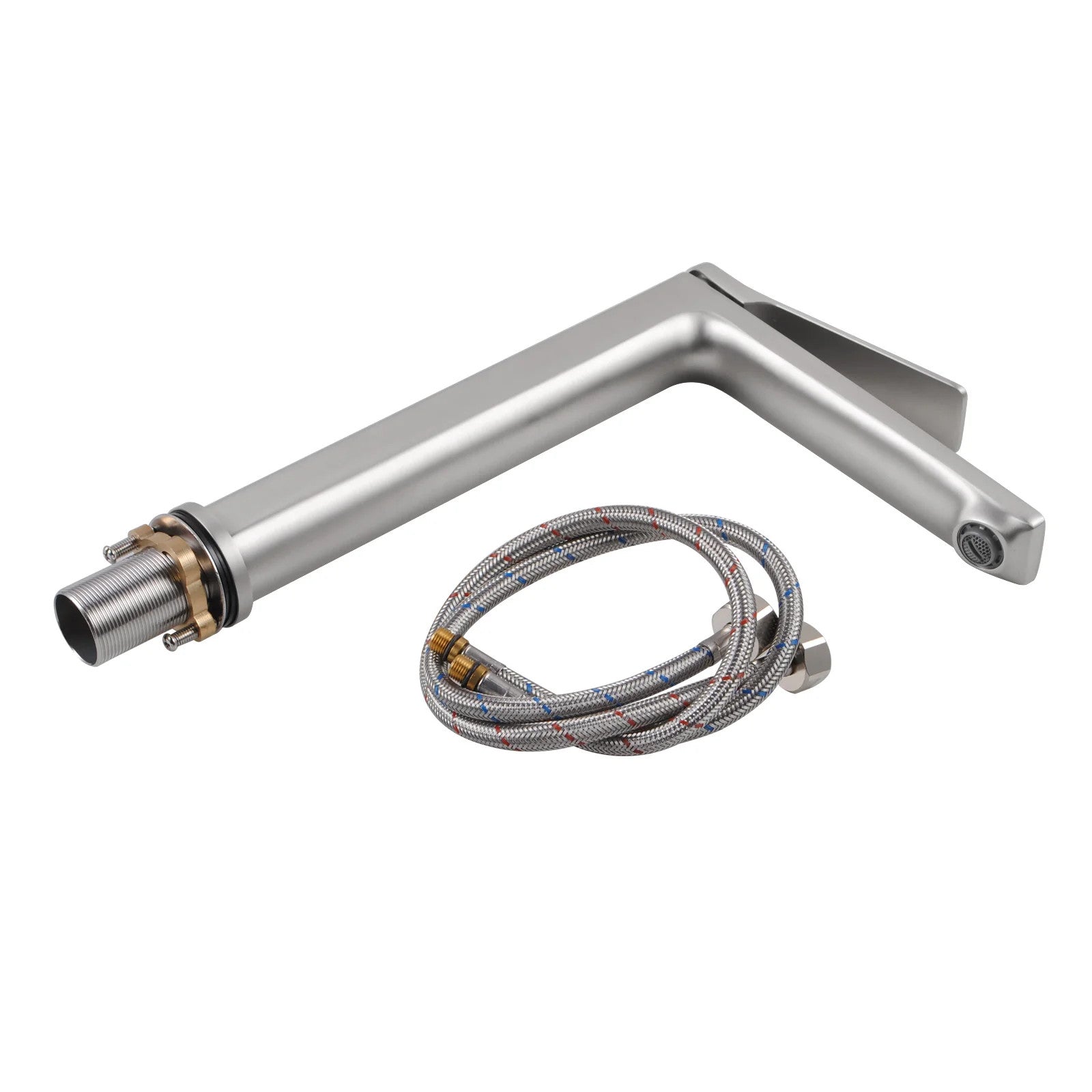 Rushy Brushed Nickel Tall Basin Mixer