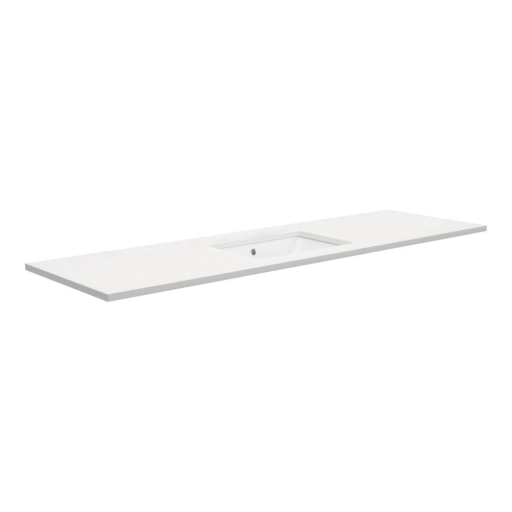 Fienza Sarah Crystal Pure 1500 Undermount Basin-Top, Single Bowl, No Tap Hole