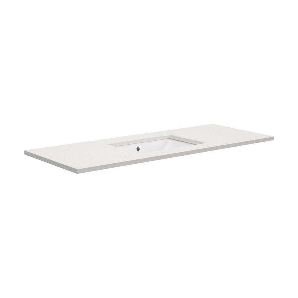 Fienza Sarah Roman Sand 1200 Undermount Basin-Top, No Tap Hole