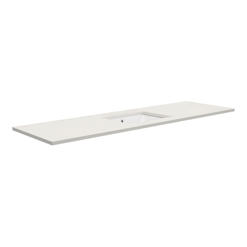 Fienza Sarah Roman Sand 1500 Undermount Basin-Top, Single Bowl, No Tap Hole