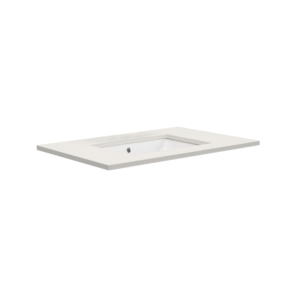 Fienza Sarah Roman Sand 750 Undermount Basin-Top, No Tap Hole
