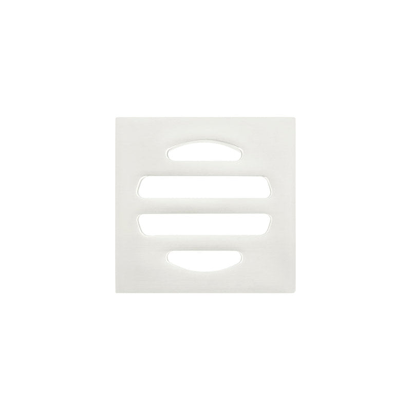 Meir Square Floor Grate Shower Drain 50mm outlet - PVD Brushed Nickel
