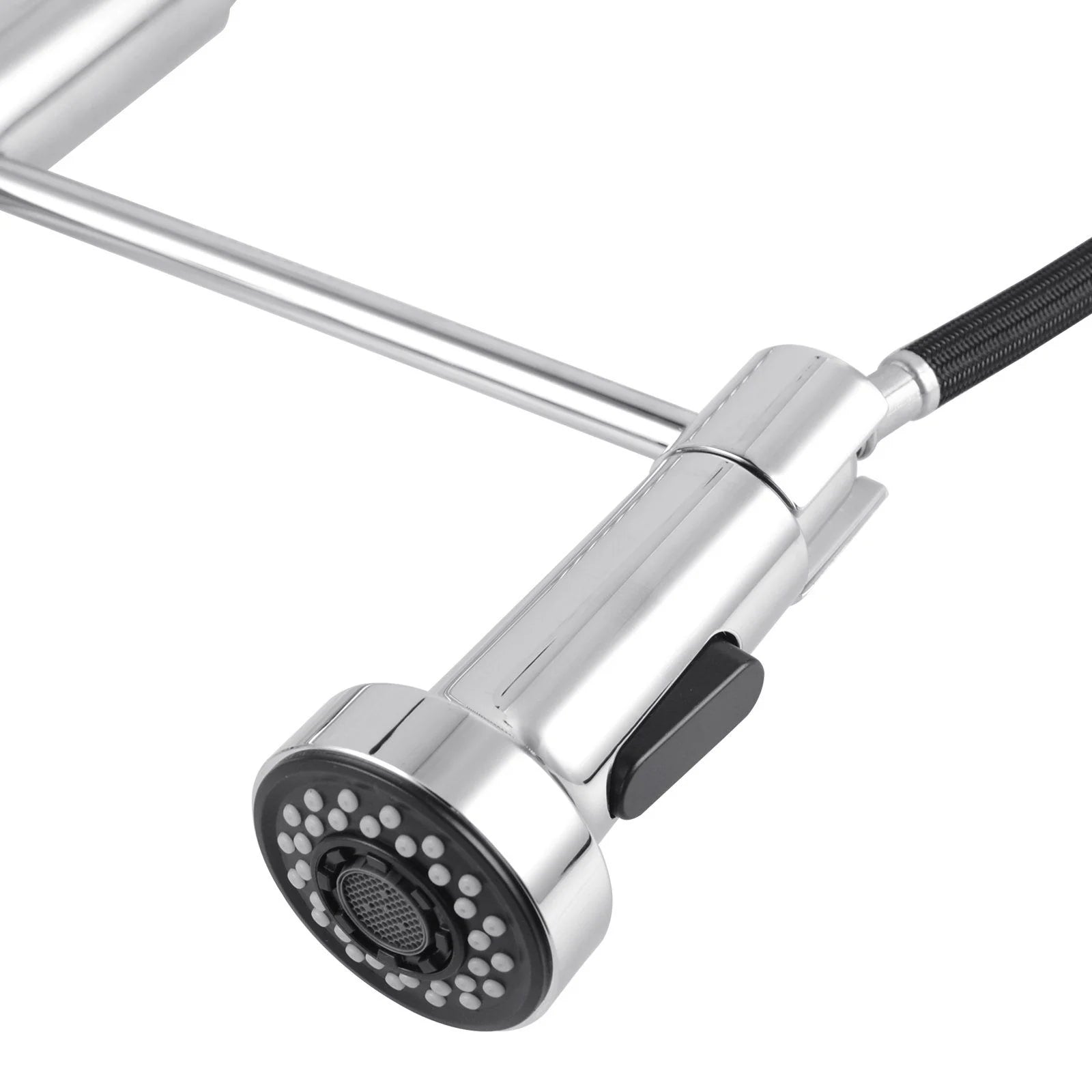Tall Spring Pull Out Kitchen Sink Mixer Tap: Sleek and functional for modern kitchens-CH1017.KM