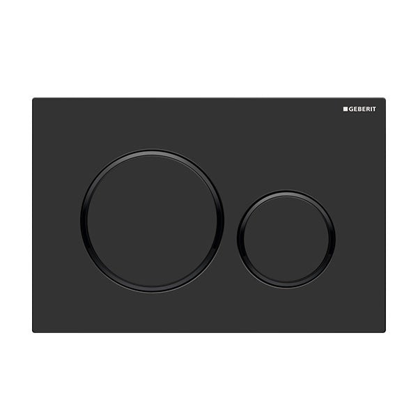 Geberit Sigma 20 Dual Flush Plate Matte Black