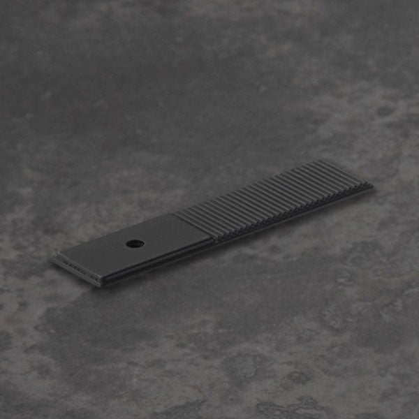 Momo Handles Barrington Backplate to Suit Knob Matt Black