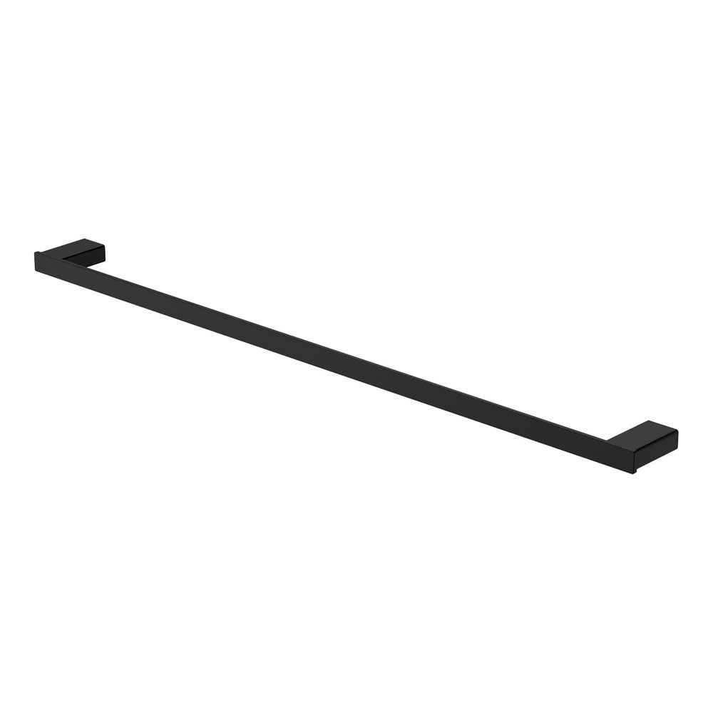 Fienza Tono Single Towel Rail, 810 mm, Matte Black