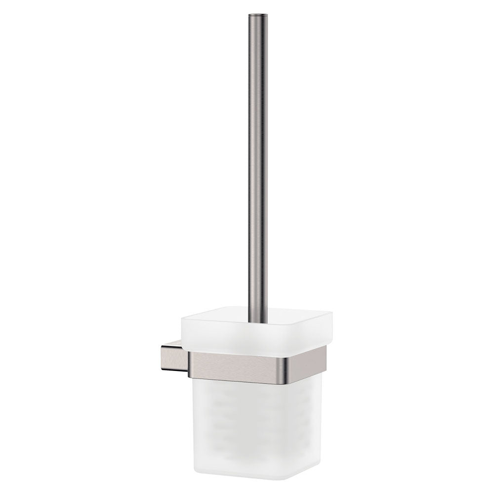 Fienza Tono Toilet Brush & Holder, Brushed Nickel