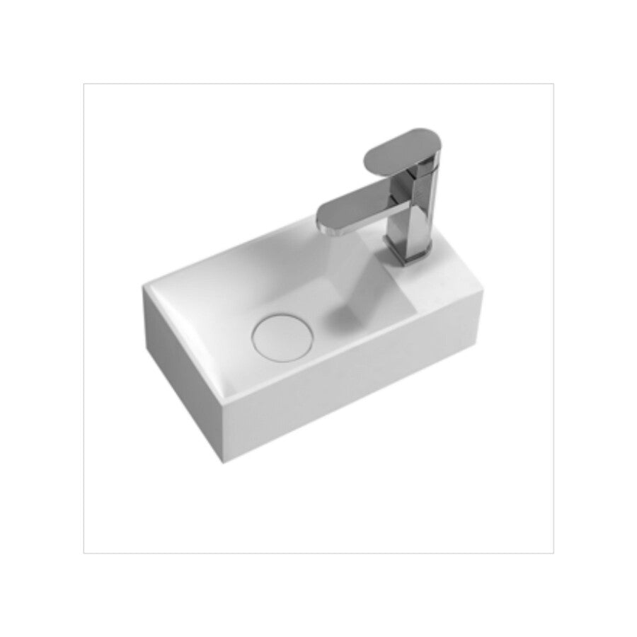 Top Counter Ceramic Basin A - Elegant Bathroom Fixture KKR-1105-A