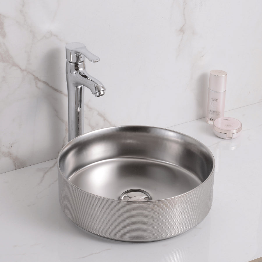 High-Quality Stylish Basin: Top Counter Ceramic YJ1675