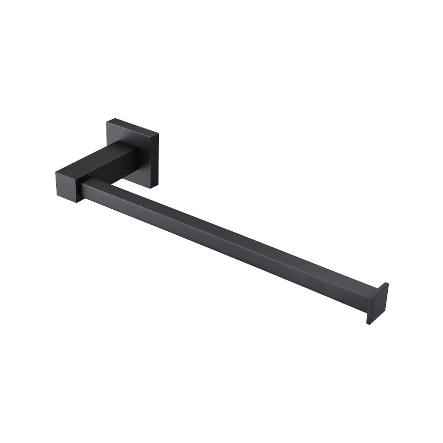 Square Towel Holder - Modern Bathroom Accessory 300760BK