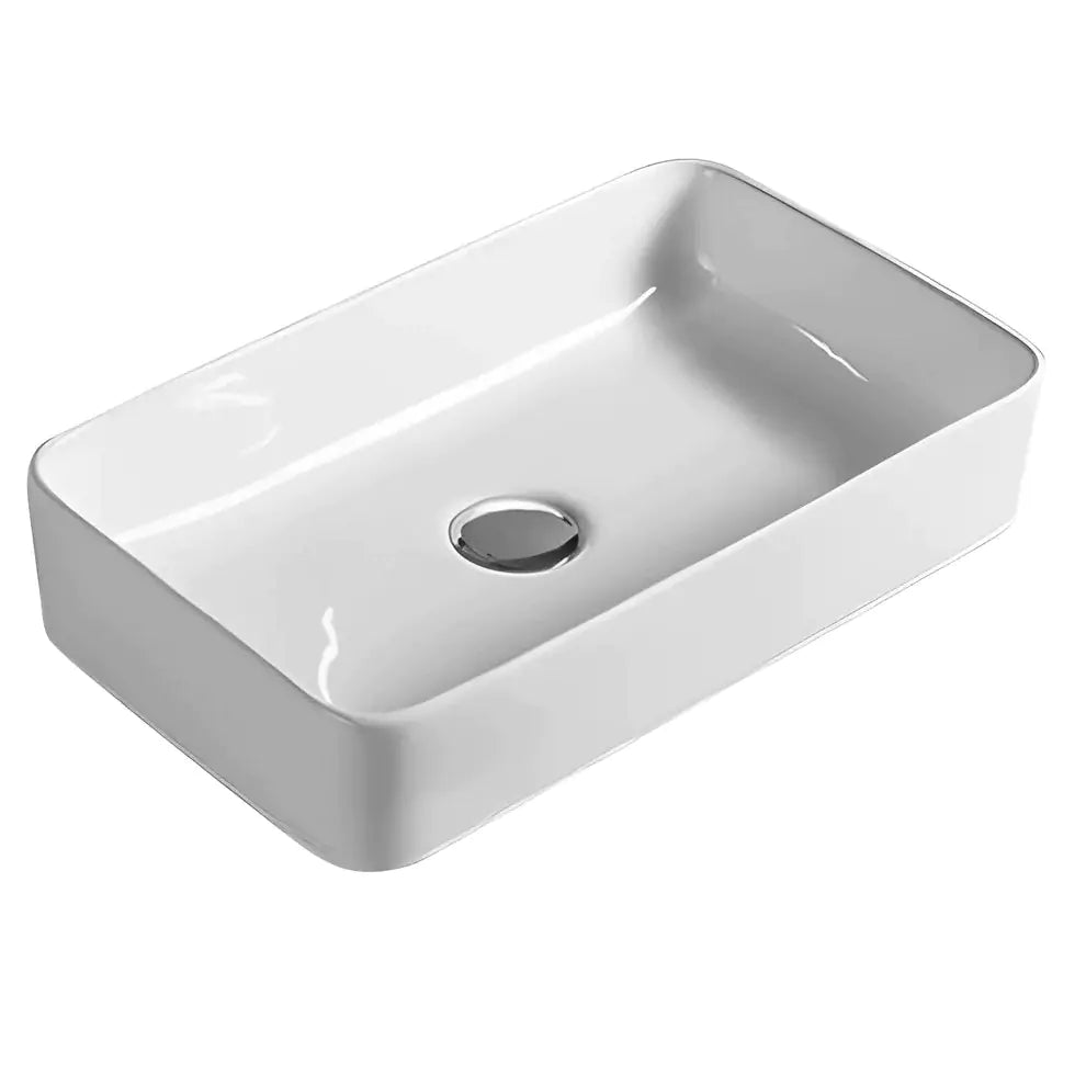 Ultra Slim Fine Ceramic Basin: Sleek and Stylish Design-Gloss White-PA3623