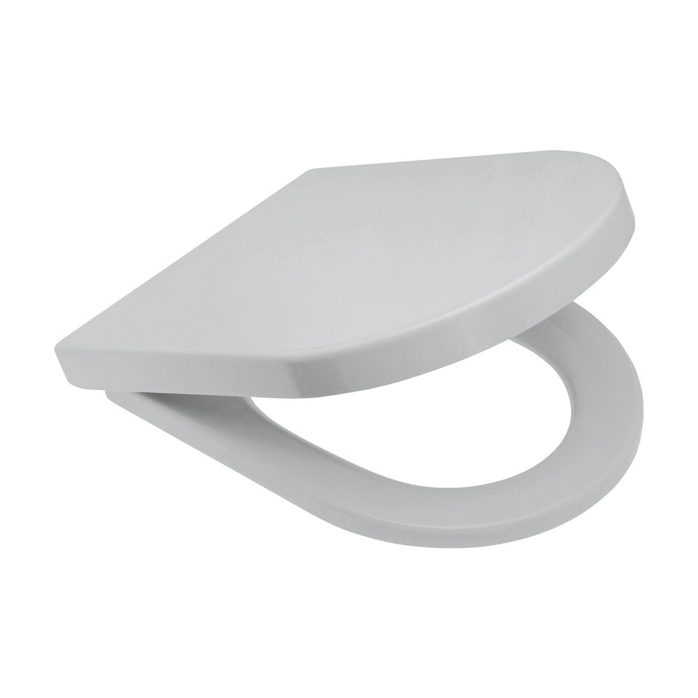Fienza Universal Toilet Seat, Gloss Grey