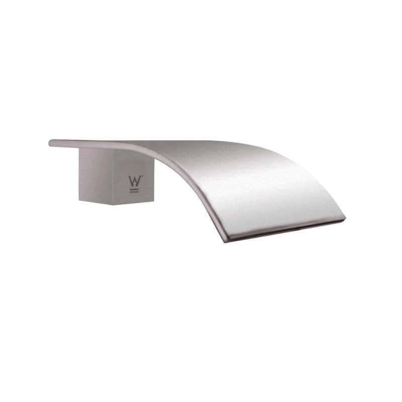 Waterfall Bathtub/Basin Wall Spout: Elegant, cascading design for a luxurious bathing experience in your bathroom-BU0005.BS