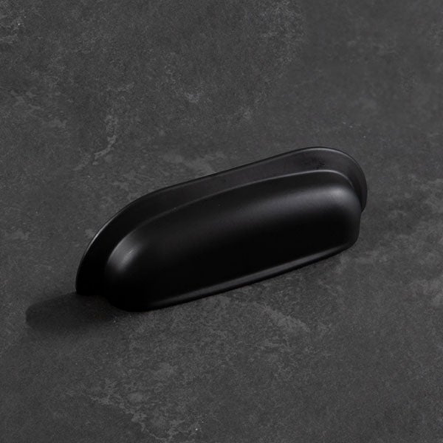 Momo Handles New Hampton Wide Cup Pull 96mm Matt Black