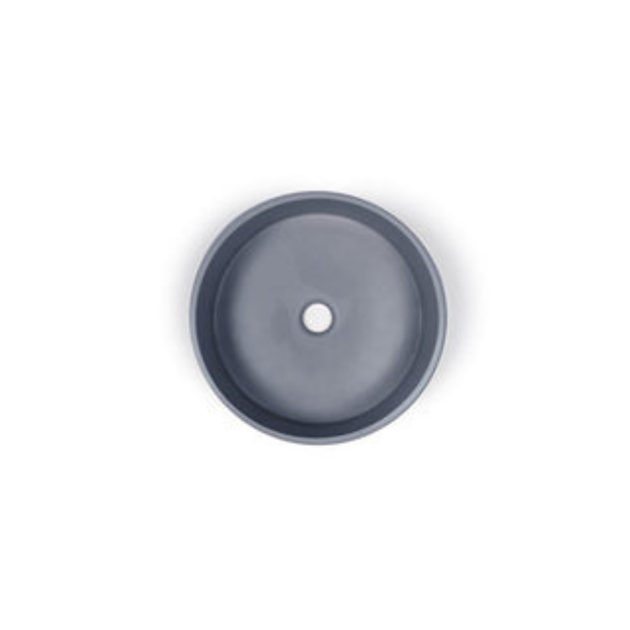 Nood Co Funl Basin Wall Hung Charcoal